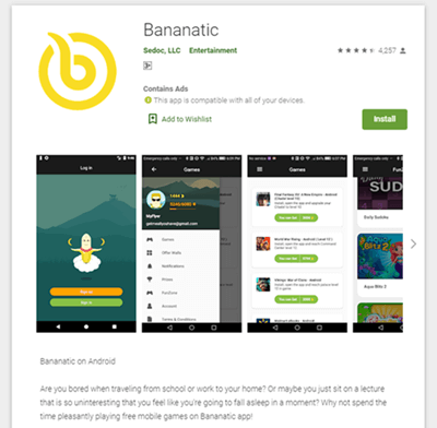 Bananatic Codes For Free Bananas