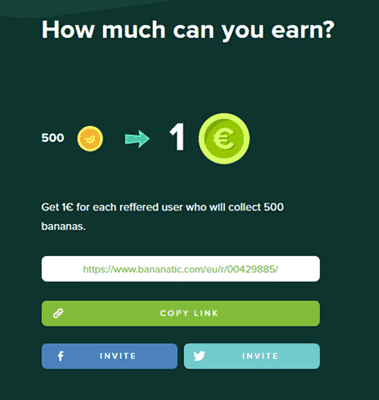 bananatic referral program