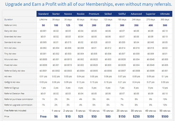 gab membership upgrade