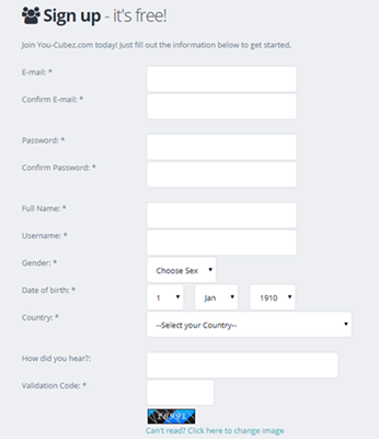 you cubez registration
