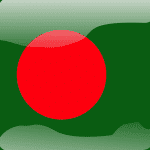 bangladesh flag button