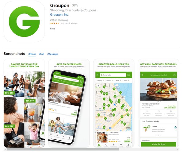 groupon app