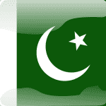 pakistan flag button