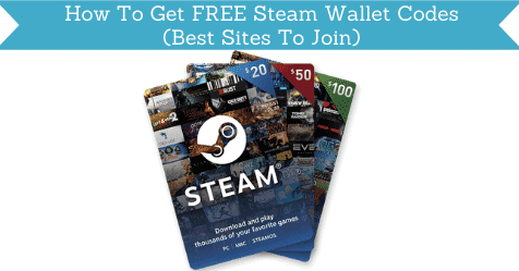 How to Get FREE Steam Wallet Codes (11 Best Sites To Join)