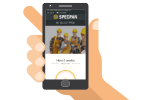 specpan mobile site