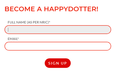 happydot registration