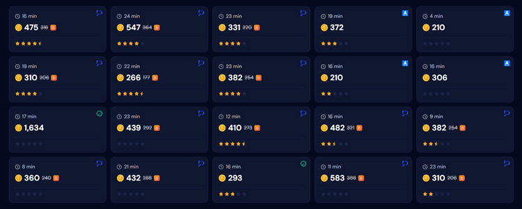 surveys on gain gg