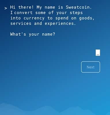 sweatcoin registration