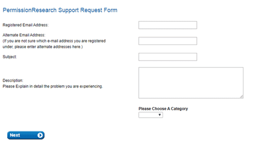 permission research contact form