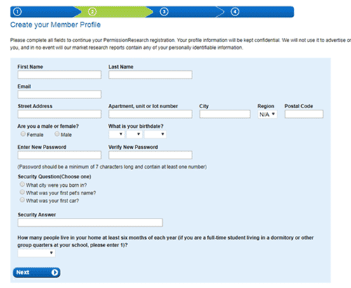 permission research registration