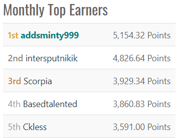 top earners on fluxrewards