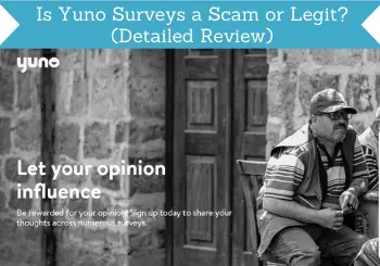 is yuno surveys a scam header