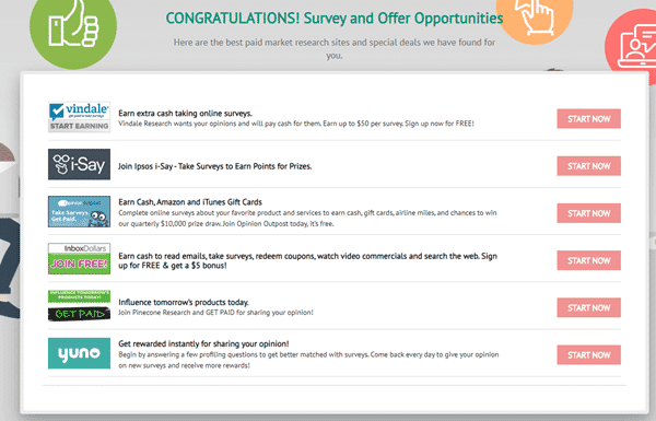 surveys2cash survey site suggestions