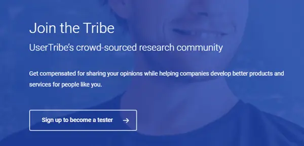 usertribe sign-up