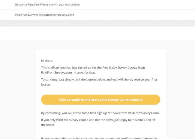 confirmation email example