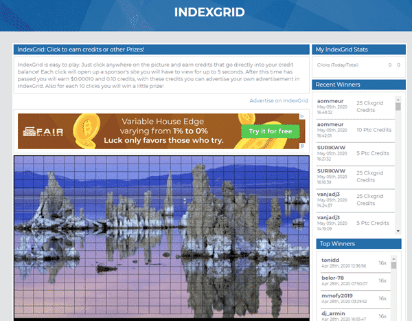 indexclix indexgrid