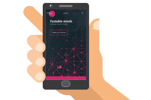 testable minds mobile site
