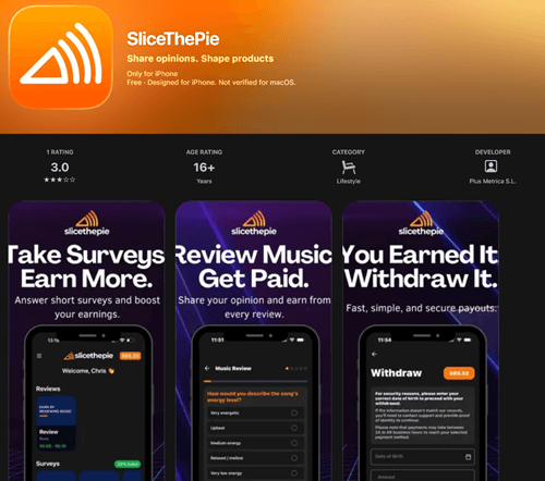 app of slicethepie