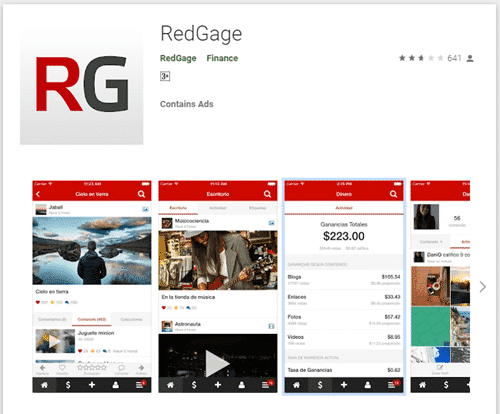 Redgage App