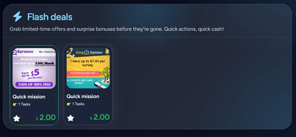 slicethepie flash deals