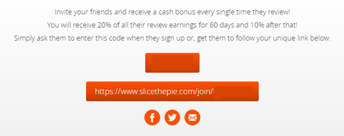 Slicethepie Referral