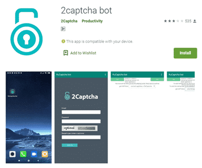 2captcha App