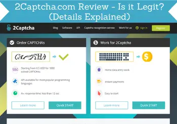 2captcha Review Header