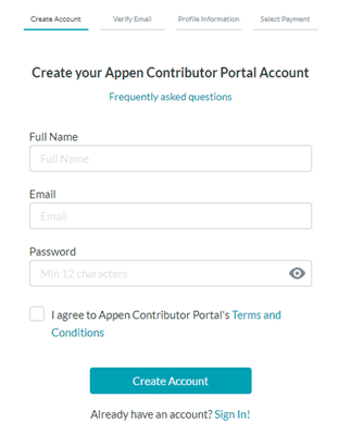 Appen Registration