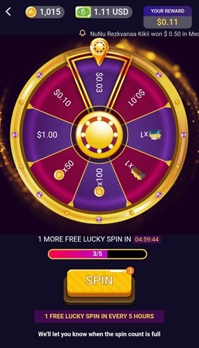 Lucky Spin The Wheel On Clipclaps 1