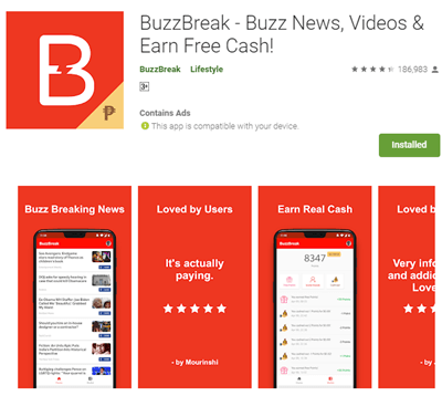 Buzzbreak Mobile App