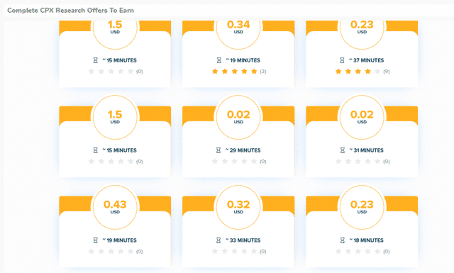 Paid Surveys On Linxium