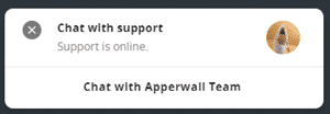 Chat Support Of Apperwall