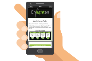 Enlighten Panel Mobile Site