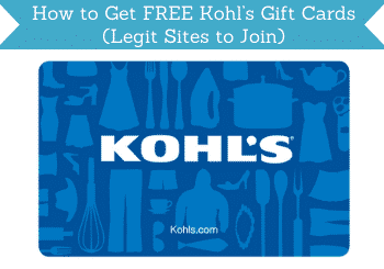 Free Kohls Gift Cards Header