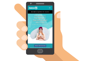 Mobile Site Of Pinchme