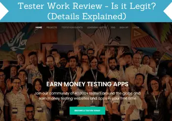 Tester Work Review Header