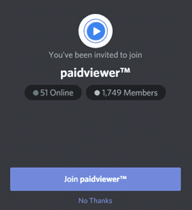 Paidviewer Support