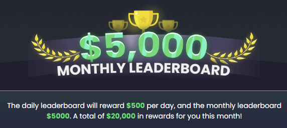freecash leaderboard contest overview