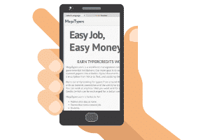 Megatypers Mobile Site