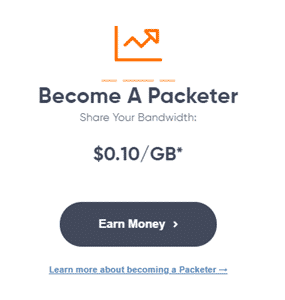 packetstream payment