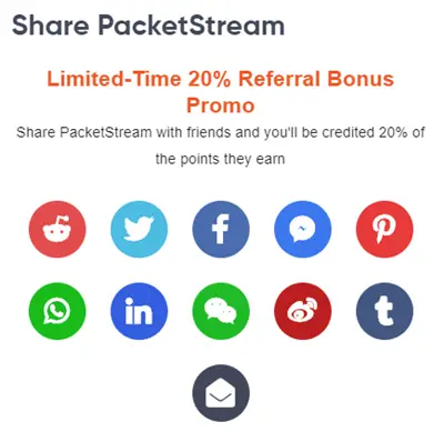Packetstream Referral Program