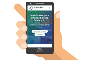 Adwallet Mobile Site