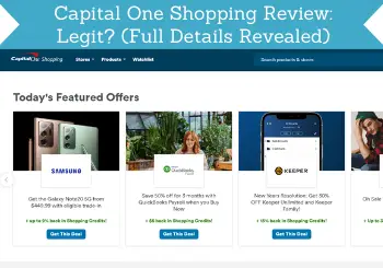 Capital One Shopping Review Header