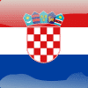 Croatia Flag Button