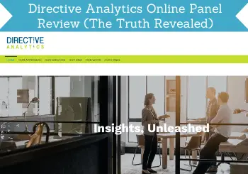 Directive Analytics Online Panel Review Header