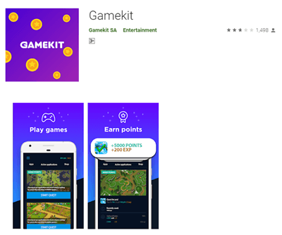 Gamekit App
