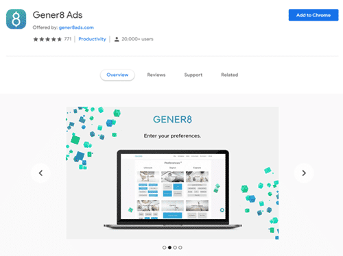 Gener8 Browser Extension