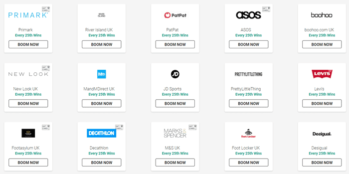 Boom25 Cashback Offers