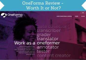oneforma review header image
