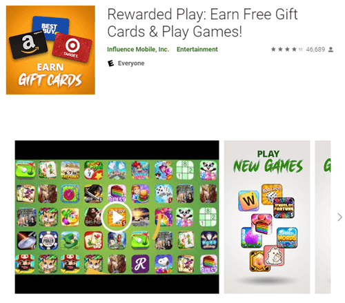 rewarded play app